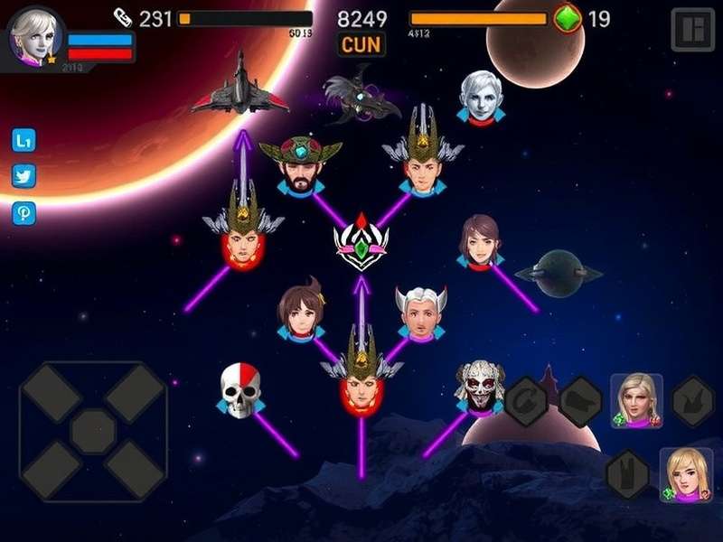 Galactic Nova Champion Gameplay Screenshot